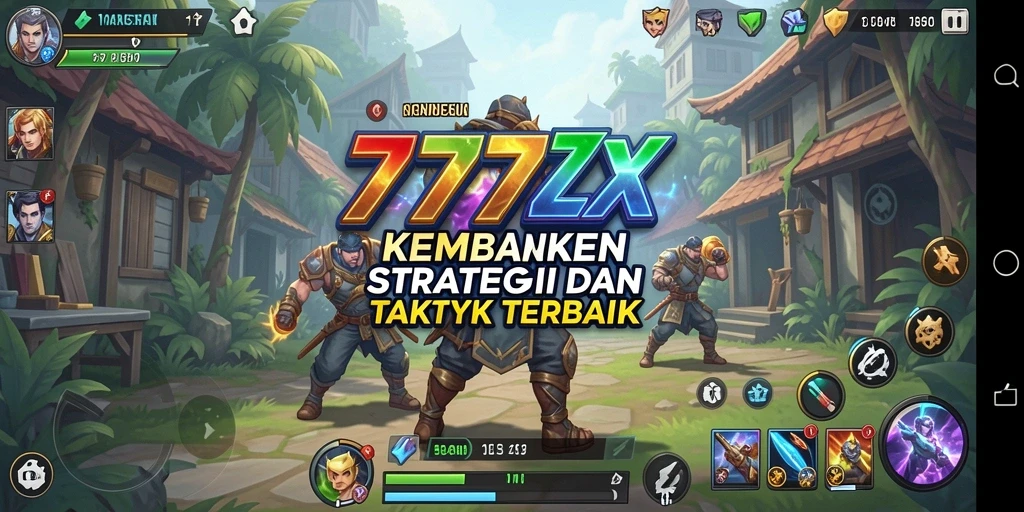 Gameplay seru dalam 777ZX dengan strategi dan taktik.