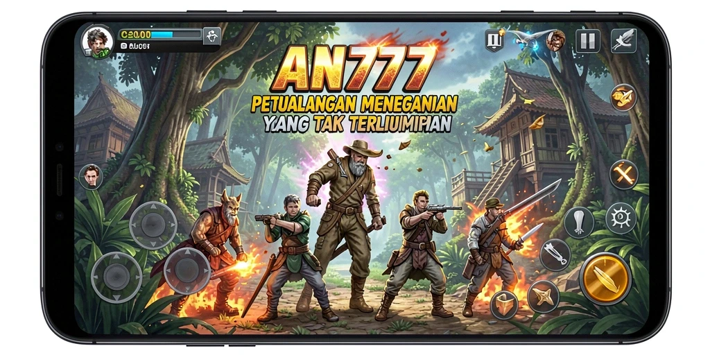 Gameplay AN777 yang penuh petualangan dan tantangan.