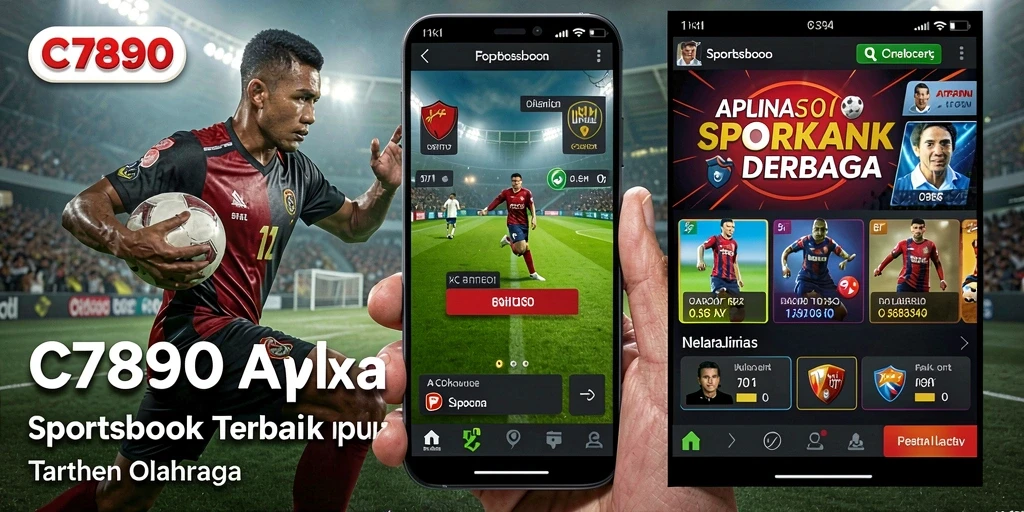 Screenshot utama C7890 menampilkan tampilan antarmuka Sportsbook yang menarik dan mudah digunakan.