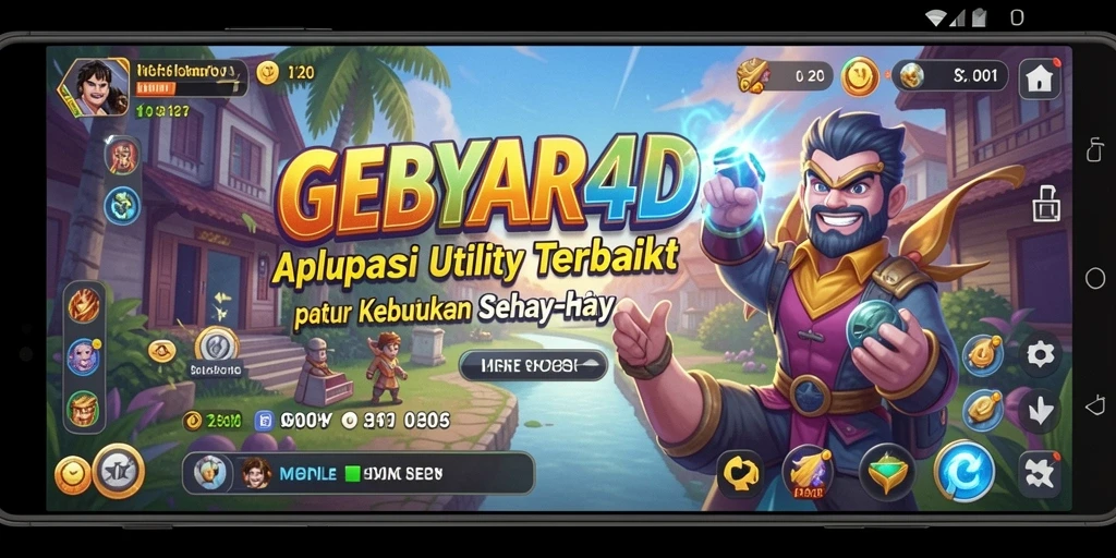 Tampilan utama aplikasi GEBYAR4D dengan fitur canggih yang memudahkan pengelolaan tugas.
