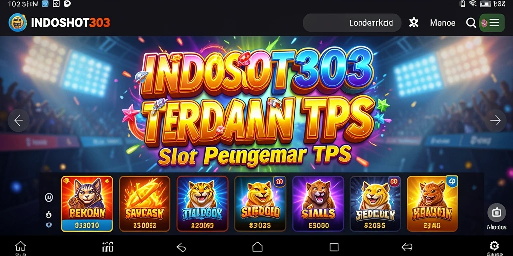 Screenshot gameplay INDOSLOT303 menampilkan keseruan bermain slot.