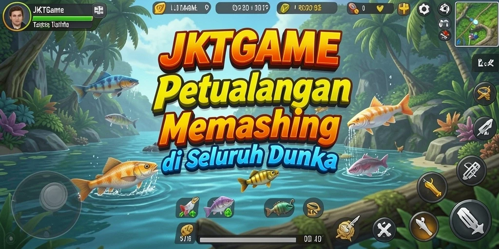 Tangkapan ikan memukau di JKTGAME, tunjukkan keterampilan memancing Anda.