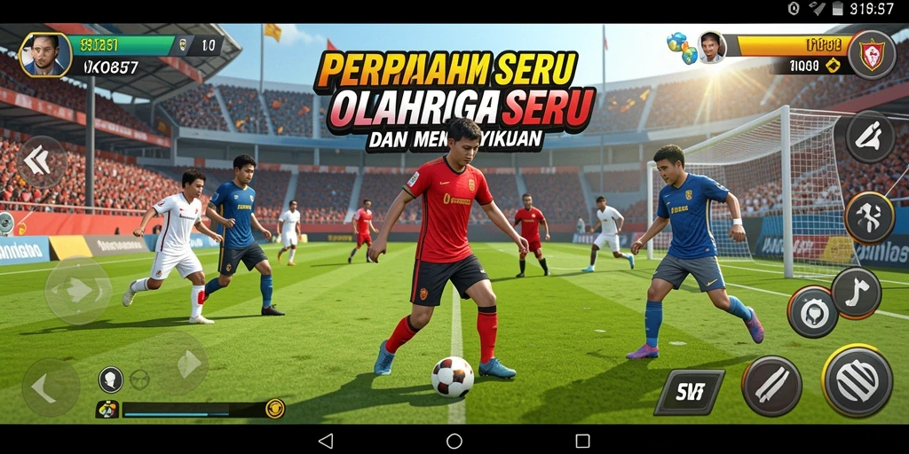 Tampilan gameplay KO857 yang seru dan kompetitif.