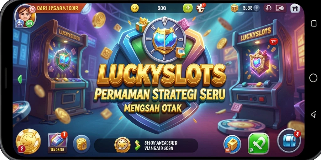 Tampilan gameplay seru di LUCKYSLOTS dengan strategi yang menantang.