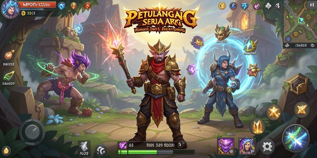 Gameplay MPO1221 yang menarik dan penuh aksi dalam dunia ARPG.