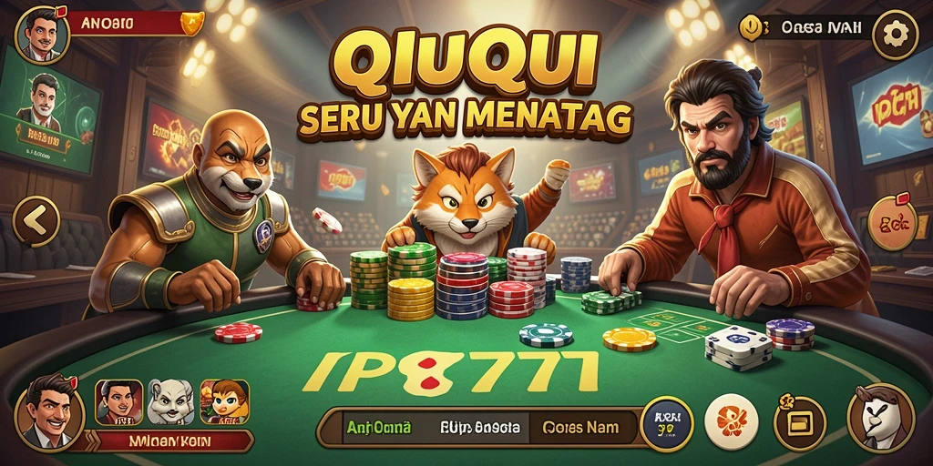 Gameplay seru dalam PC777 yang menampilkan QiuQiu.