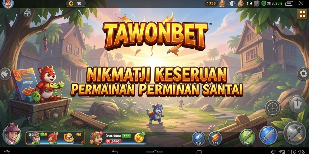Screenshot gameplay TAWONBET menampilkan keseruan dan interaksi antar pemain.