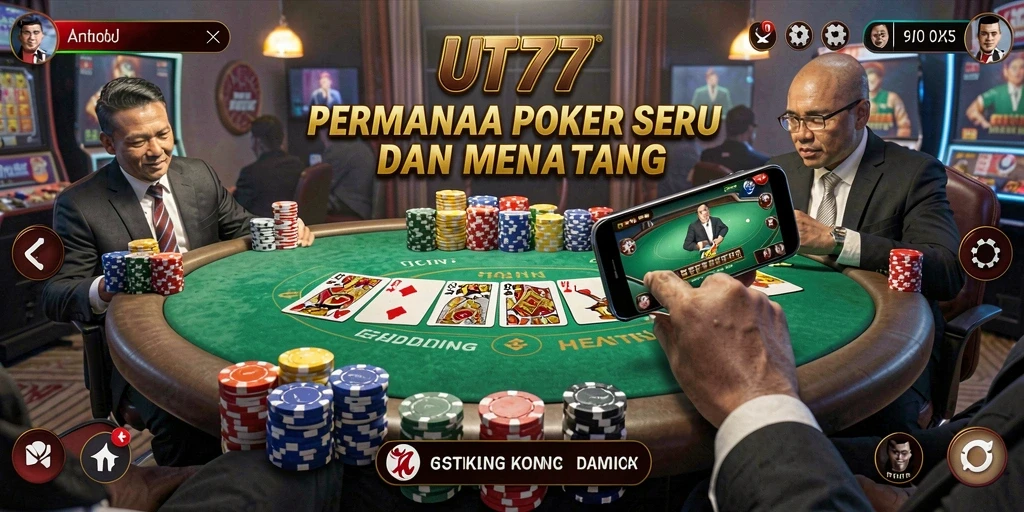 Tampilan gameplay UT77 yang mendebarkan dan menantang.