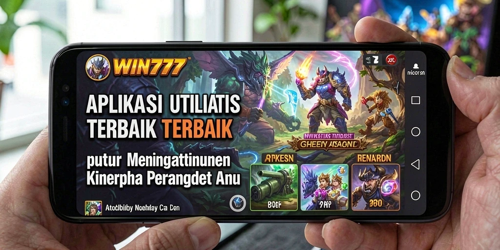 Tampilan antarmuka WIN777 yang sederhana dan intuitif.